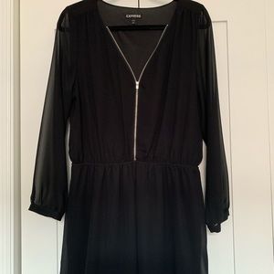 Black Express Romper